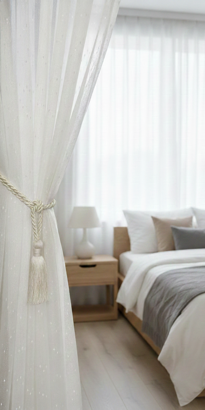 Perdea simplă Enes auriu – Ambiance Design