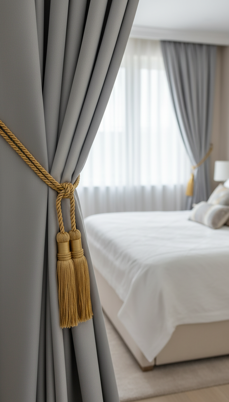 Draperie Blackout gri deschis – Draperie Blackout Simple 1