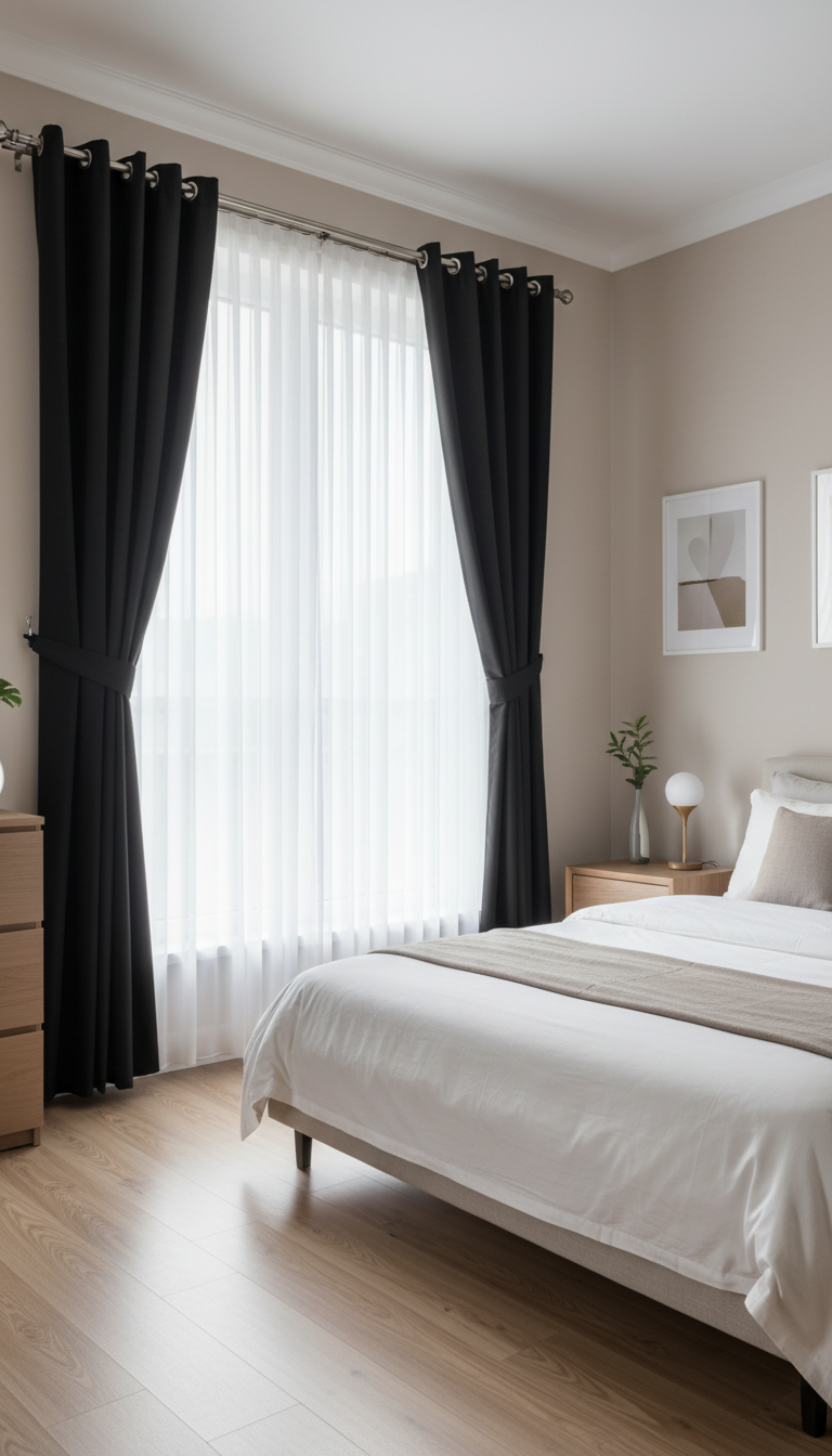 Draperie Blackout gri antracit – Draperie Simple 56